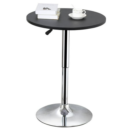 Yaheetech Adjustable Height Pub Bar Table Counter,Black Walmart.com Yaheetech Adjustable Height Pub Bar Table Counter,Black Walmart.com